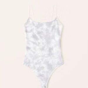 Abercrombie Wash Effect Seamless Fabric Cami Bodysuit